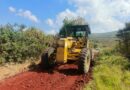 Retomando balastreo de brechas y caminos sacacosechas