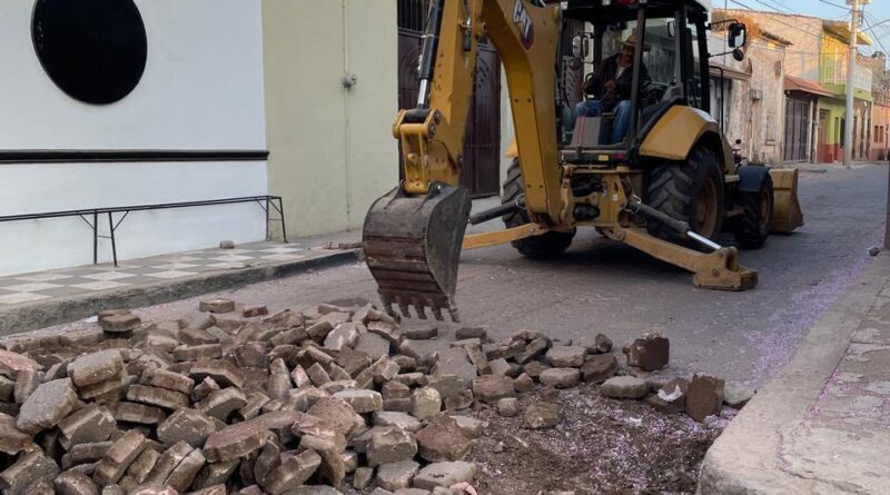 Rehabilitación de la calle Vicente Guerrero